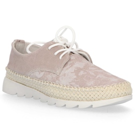 Kožne cipele Filippo DP701 / 20 Be bež 2