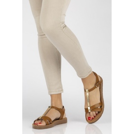 Filippo DS802 / 20 Br Smeđe sandale smeđa 2