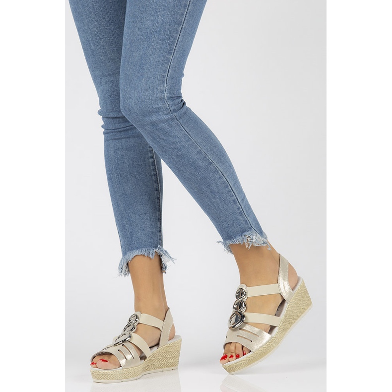 Filippo DS1248 / 20 Bež sandale smeđa 1