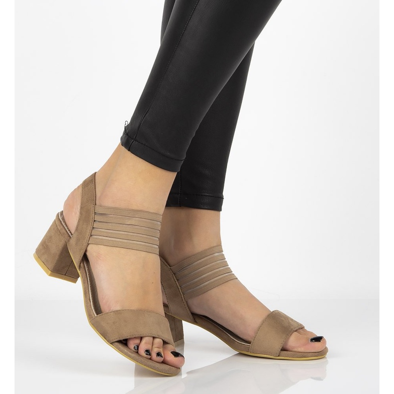 Sandale Filippo DS1289 / 20 Beżowe bež 1