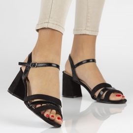 Filippo DS1284 / 20 Bk crne sandale crna 1