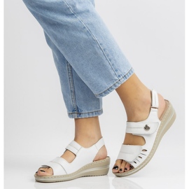 Filippo DS1402 / 20 Wh Bijele sandale bijela 2