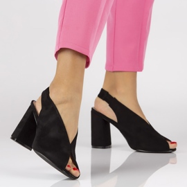 Filippo DS1292 / 20 Bk Crne sandale crna 1