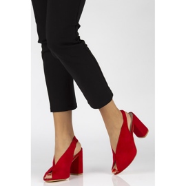 Filippo DS1292 / 20 Rd crvene sandale crvena 1