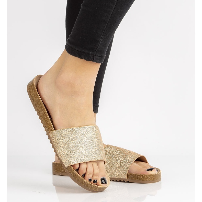 Filippo DK1373 / 20 Go Gold papuče zlatni 2