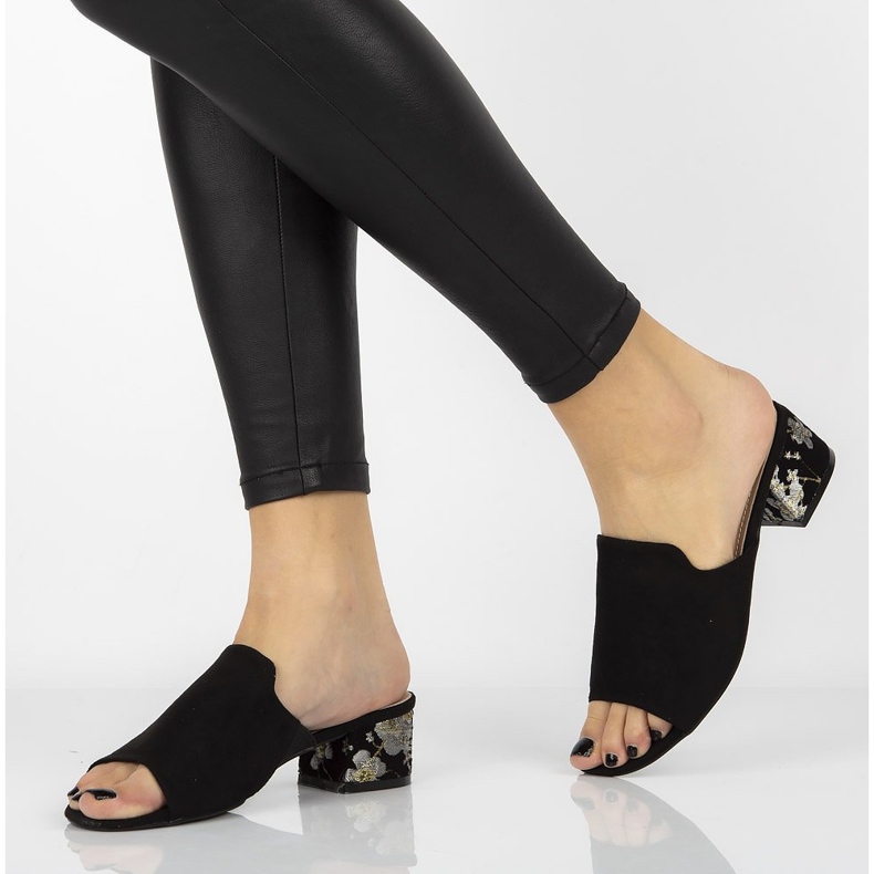 Filippo DK1359 / 20 Bk crne papuče crna 1