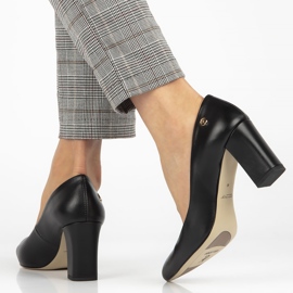 Filippo Premium 2031 crne pumpice crno 1