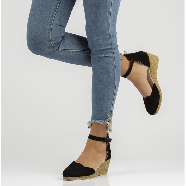 Kožne sandale Filippo DS1394 / 21 Bk crne crno 2