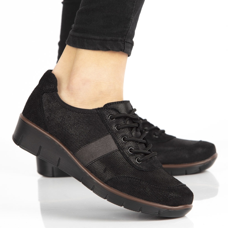 Kožne cipele Filippo DP028 / 21 Bk crne crna 1