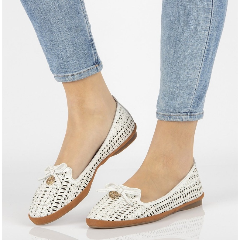 Kožni ažur lordovi Filippo DP2034 / 21 Wh bijela 1