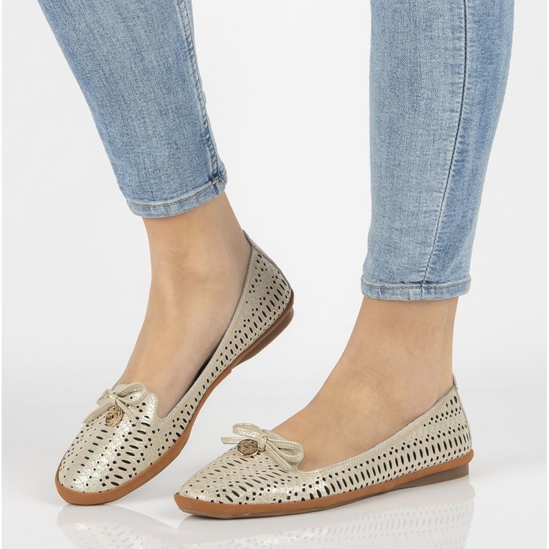 Kožni ažur lordovi Filippo DP2034 / 21 Go zlatni 2