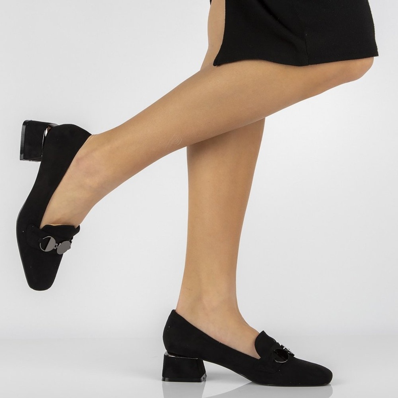 Crne FILIPPO DP2097 / 22 Bk cipele na visoke pete crna 1