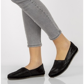 Kožne balerinke Filippo DP031 / 21 Bk crne crna 2