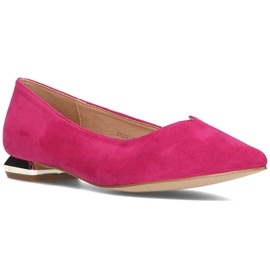 Cipele na visoku petu FILIPPO DP2091 / 21 Fh roze ružičasta 1