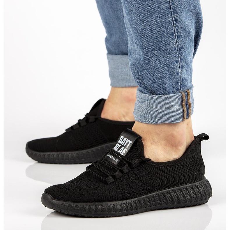 Muške tenisice Filippo MTN2175 / 21 Bk crne crna 2