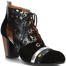 Kožne cipele Filippo 03938-01 Crne crna 1