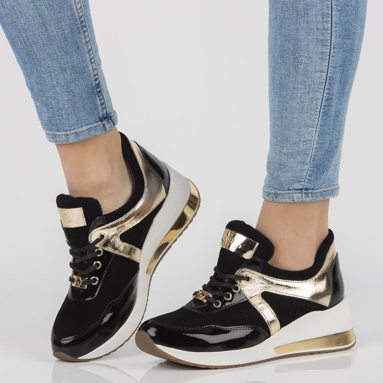 Kožne tenisice Filippo 086 crne crna 1