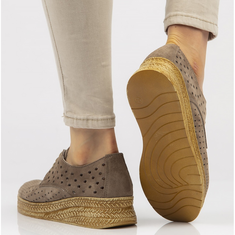 Kožne cipele Filippo DP2162 / 21 Sd smeđe smeđa 1