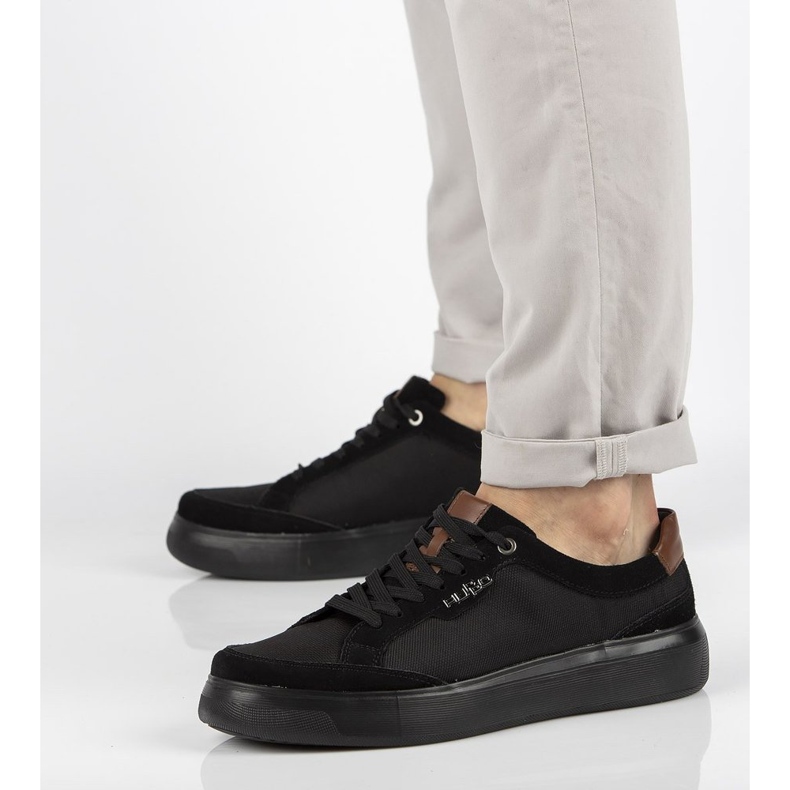 Kožne cipele Filippo MP2398 / 21 Bk crne crna 2