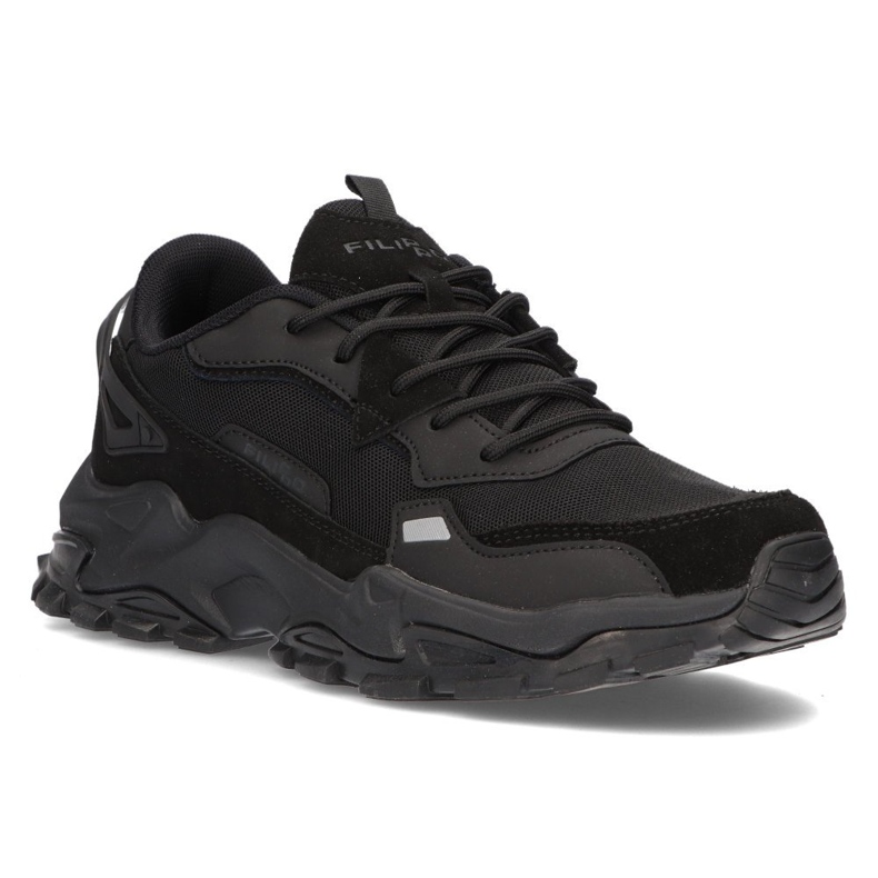 Kožne cipele Filippo MSP2122 / 21 Bk crne crno 1