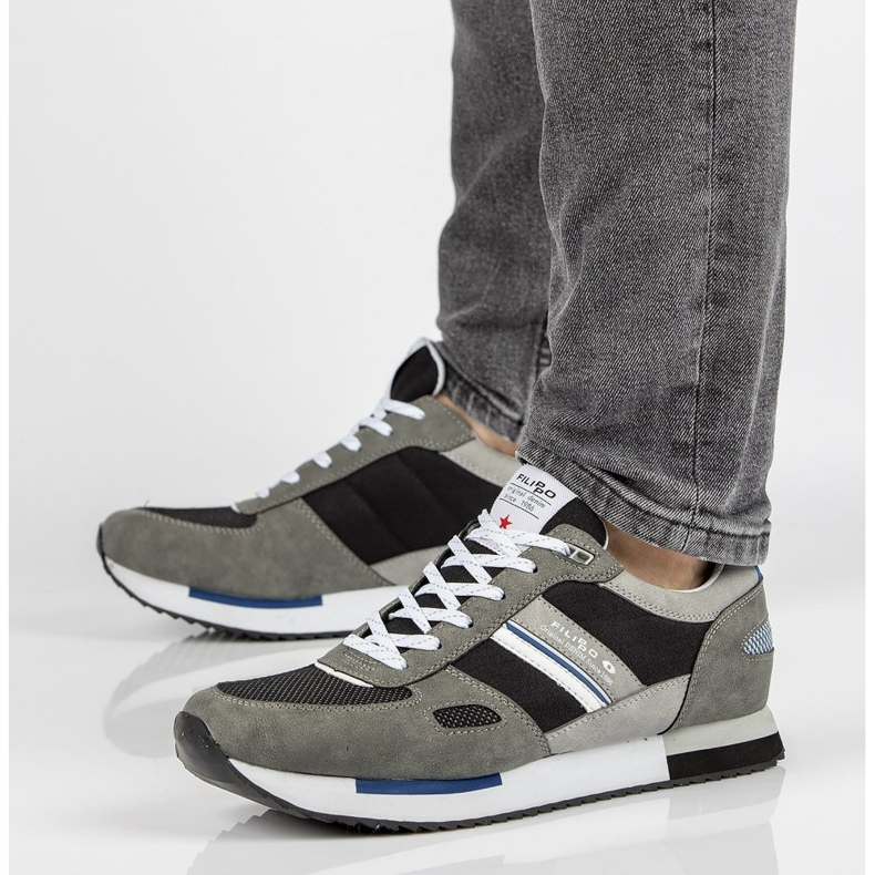 Filippo MSP2129 / 21 Gr sive cipele siva 2