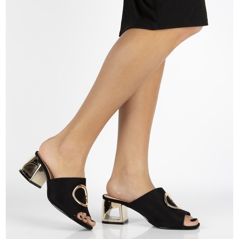 Filippo DK2088 / 21 Bk crne papuče crna 1