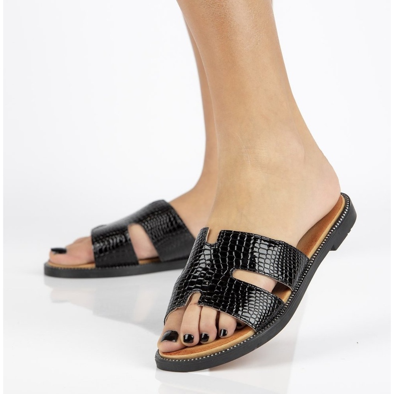 Filippo DK2100 / 21 Bk crne papuče crna 1