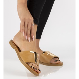 Filippo DK2103 / 21 Bež papuče 1