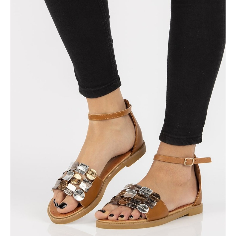 Filippo DS1286 / 21 Br smeđe sandale smeđa 1