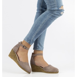 Kožne sandale Filippo DS1394 / 21 Sd vrijesak-bež 2