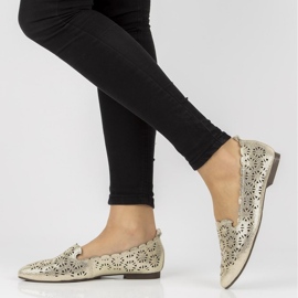 Leather lords Filippo DP2039 / 21 Go gold zlatni 1