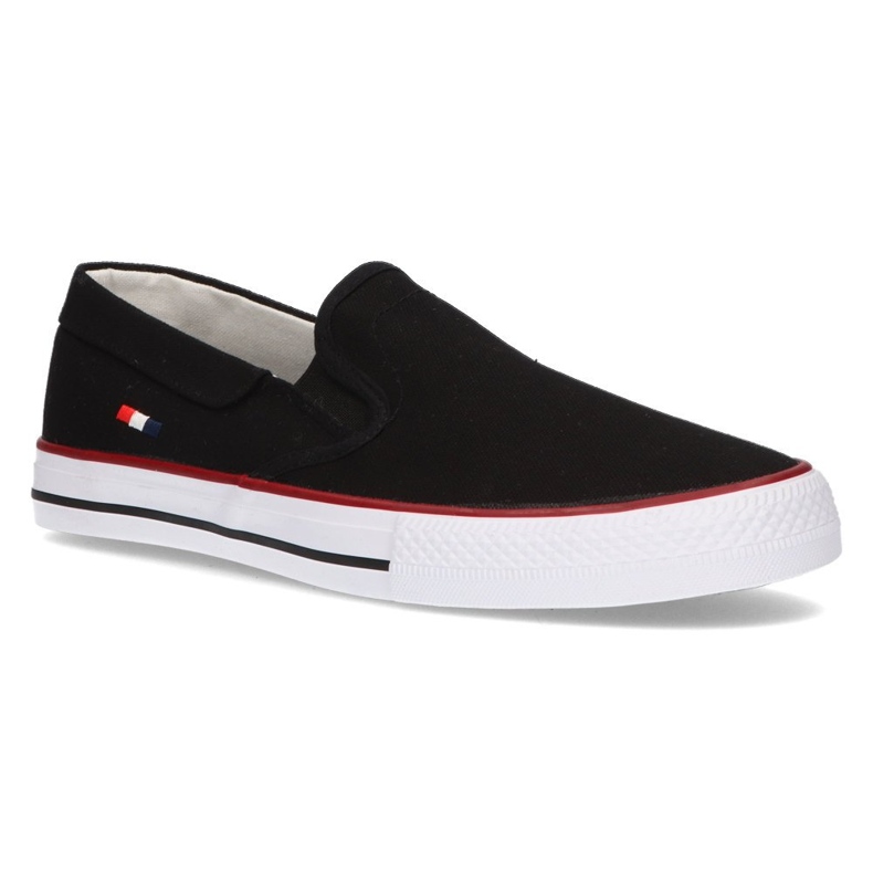 Crne slip-on tenisice Filippo Mtn210 / 21 Bk crna 1