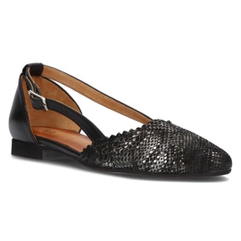 Kožne cipele Filippo 4972A crne crna 1