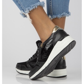 Kožne tenisice Filippo DP2052 / 21 Bk crne crna 1