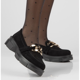 Kožne cipele Filippo DP3221 / 21 Bk S crne crna 2