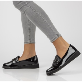 Kožne mokasine Filippo DP1515 / 21 Bk L crne crna 2