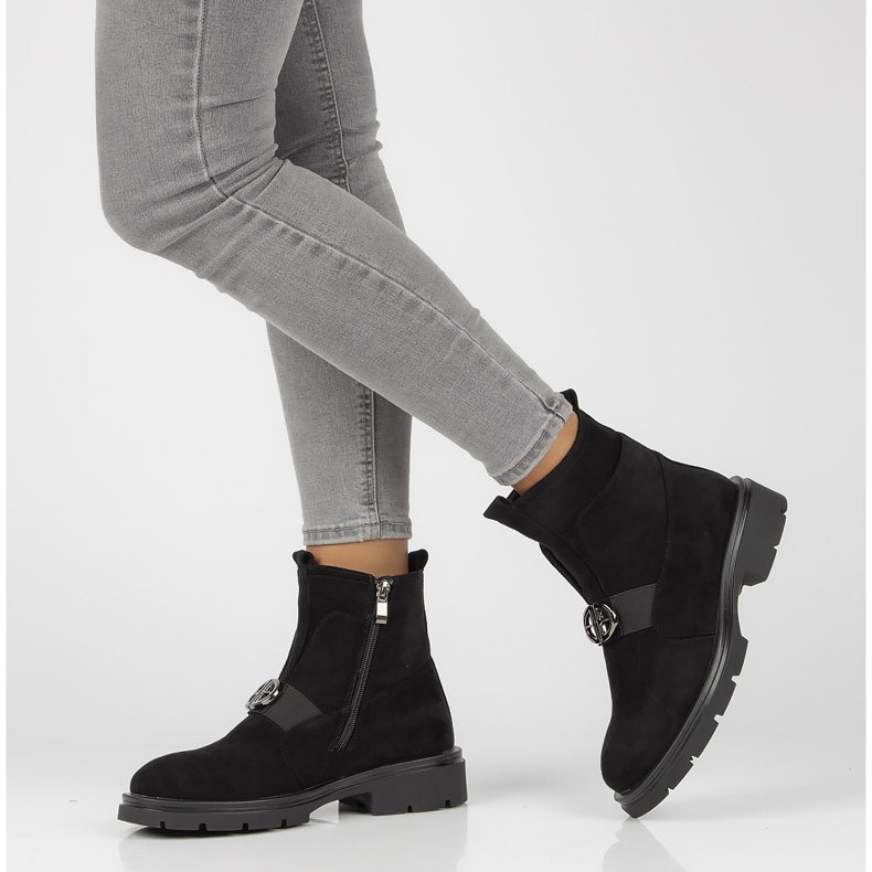 Crne čizme Filippo DBT3330 / 21 Bk crna 1