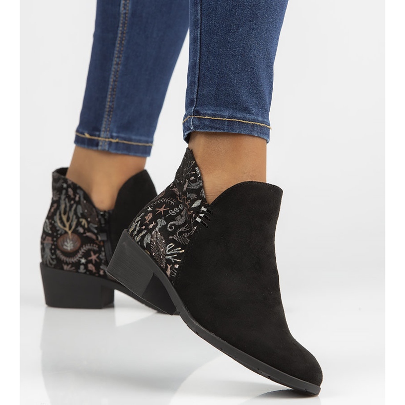 Filippo DBT1475 / 21 Bk crne čizme crna višebojan 1