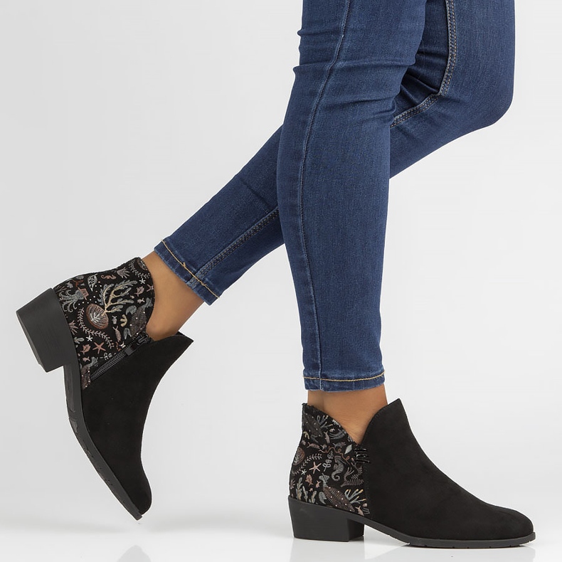 Filippo DBT1475 / 21 Bk crne čizme crna višebojan 2