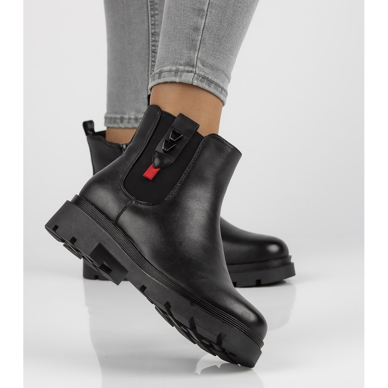 Crne čizme Filippo DBT3085 / 21 Bk crna 1