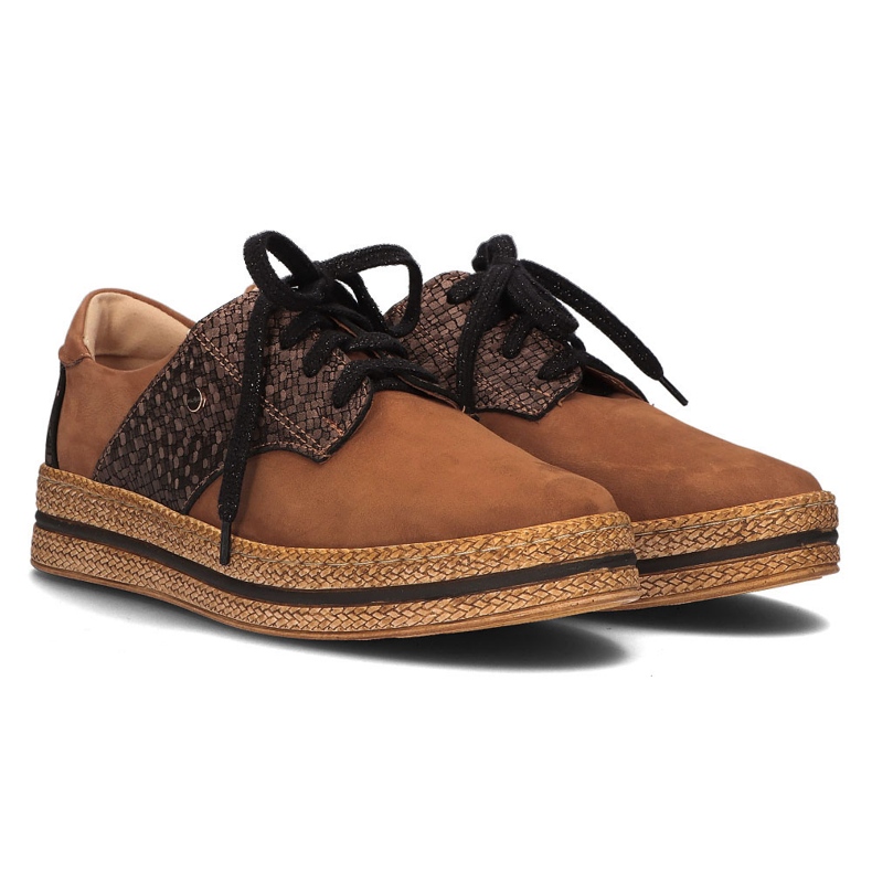 Kožne cipele Filippo 10123 smeđe smeđa 2