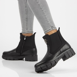 Crne čizme Filippo DBT3050 / 21 Bk crno 2