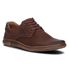 Kožne cipele Filippo 858 smeđe smeđa 1