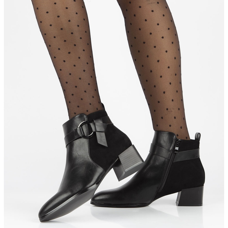 Crne čizme Filippo DBT3013 / 21 Bk crno 1