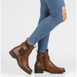 Smeđe čizme Filippo DBT3011 / 21 Br smeđa 1