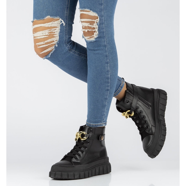 Crne čizme Filippo V2001 crna 1