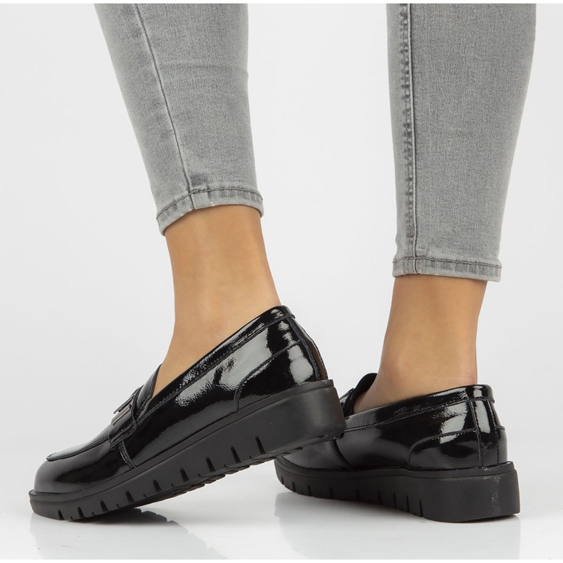 Kožne cipele Filippo DP3204 / 21 Bk crne crno 1