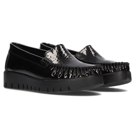 Kožne cipele Filippo DP3024 / 21 Bk Cr crne crna 1