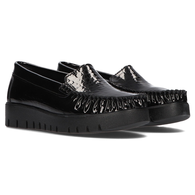 Kožne cipele Filippo DP3024 / 21 Bk Cr crne crna 1