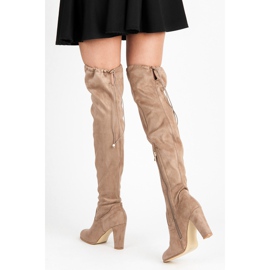 Betler Čizme od antilopa na postu smeđa 1